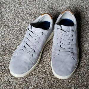 Men's Florsheim Edge gray suede sneakers